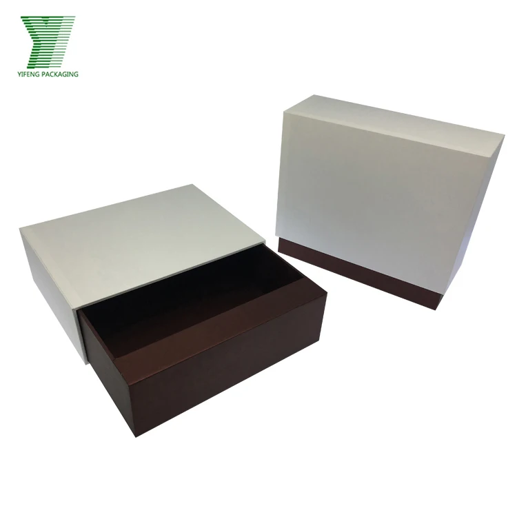 cosmetic cardboard drawer sliding storage paper box with custom