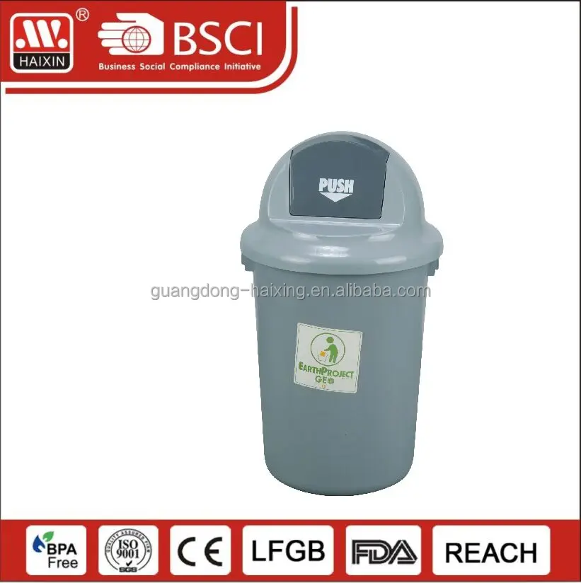 80/120/240liter plastic large outdoor plastic garbage trash bins with pedal and wheels for sale