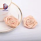 4 Cm Width Polyester With Beige Backhand Roses Can Be Customized According To The Sample