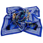 Scarfs Women Scarf Women Scarfs 2021 Handmade Digital Printing Edge Women 90x90 Silk Scarf