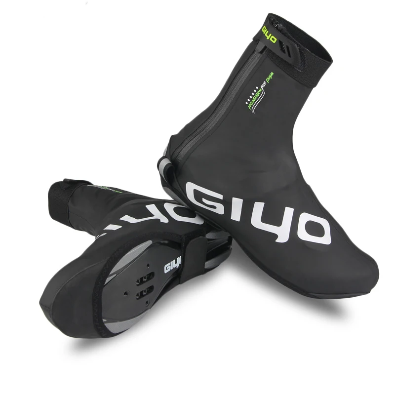 Bicycle Bike Waterproof Windproof Shoe Covers Cycling Zipper Overshoes Sportwear 