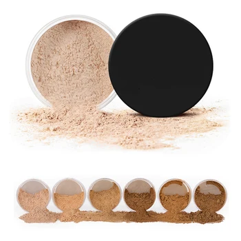 OEM/ODM Customized Waterproof Foundation Makeup Loose Powder Private Label Oil Control Setting Mineral Powder