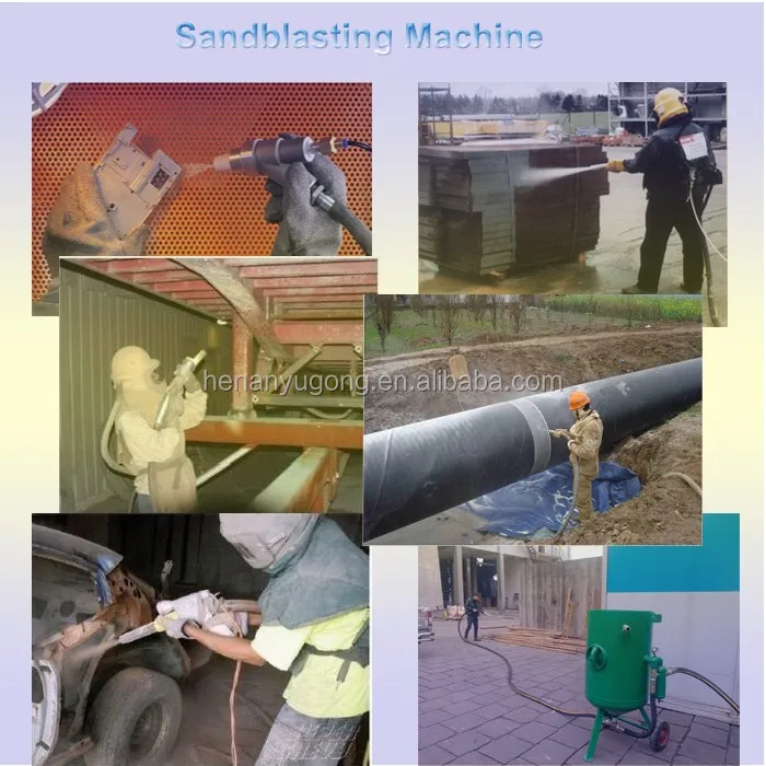 Sandblasting machine.15