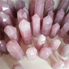 Citrine Wholesale Natural Rose Quartz Crystal Piont/wands Amethyst/citrine/ Clear Quartz Hexagonal
