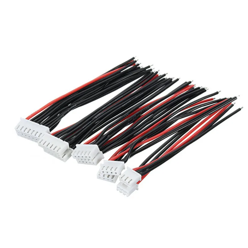 5x JST XH Connector Li-Po Battery Balance Charger Cable f 2S 3S 4S 5S 6S Battery 