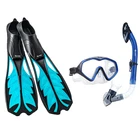 Swimming Equipment Factory Price Professional Diving Equipment Set Fins Swimming Mask Snorkel Fin
