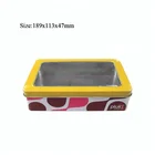 Tin Box Pvc Gift Tin Box Gift Packaging Tin Box With PVC Window