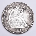 Eagle Souvenir Us Coin American Eagle Silver Coin Collection Souvenir Statue Of Liberty 1862.