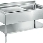 Lab Sink Sink Stainless Sink Commercial Free-standing Stainless Steel Kitchen Lab Sink With Drainboard GR-302B