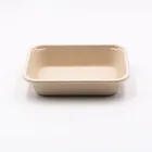 Disposable Food Container Fooddisposable 100% Biodegradable Disposable Sugarcane Bagasse Takeaway Food Container