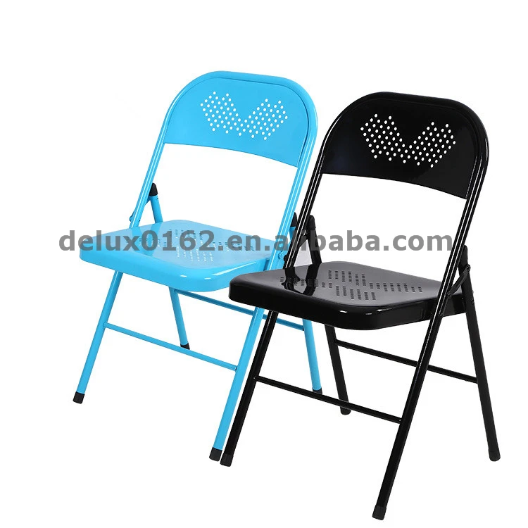 custom metal folding chairs