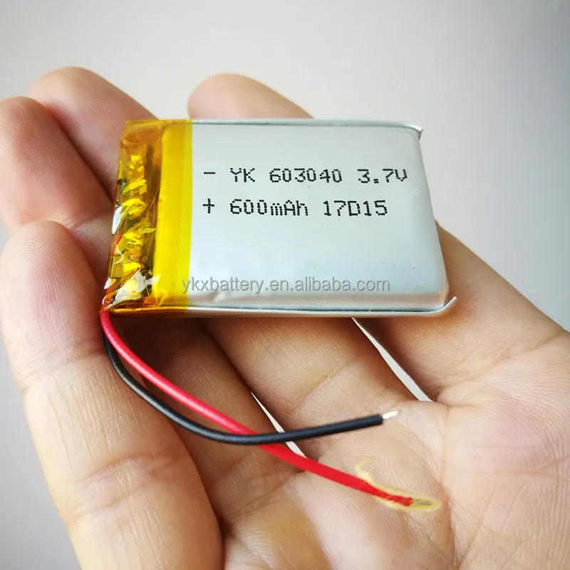 Lithium Polymer Battery V Mah Lipo Rechargeable Un