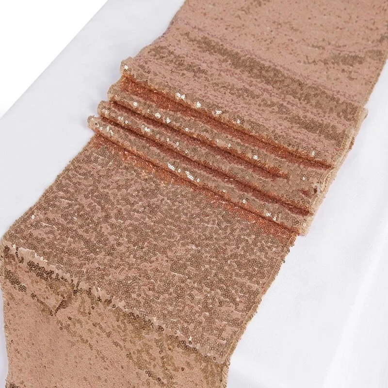 rose gold sequin fabric