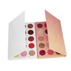 Private Makeup Private Label 2019 Hot Sale OEM 26mm Makeup Palette Matte Shimmer Glitter 15 Colors Private Label Eye Shadow Palette