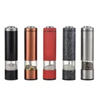 Automatic Pepper Pepper And Salt Mill Latest Product Different Types Automatic Salt And Pepper Mill Set Directly Sale