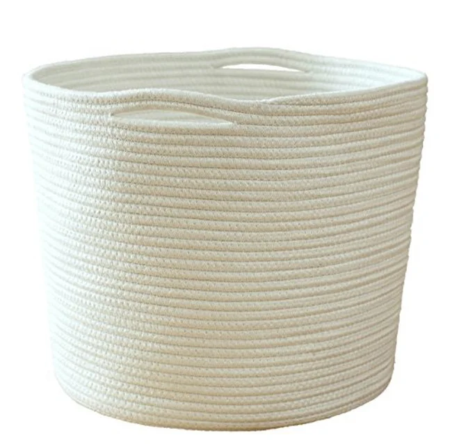 & large blanket basket for living room/ ergonomic toy storage