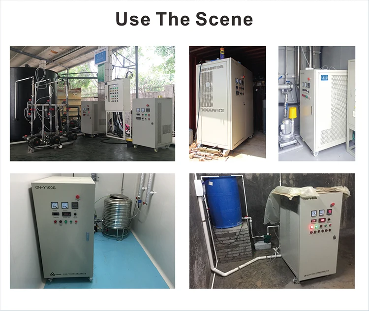100g/h Ozone generator water treatment systems 9