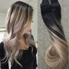 Extensions Clip In Extensions Brazilian Straight Remy Human Hair 10 Colors Can Customize Human Clip In Hair Extensions