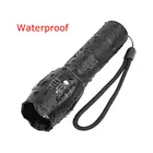 T6 Rechargeable Flashlight Led High Lumen Rechargeable Flashlight High Power Zoomable T6 2000 Lumens Torch Light Rechargeable G700 T6 LED Tactical Flashlight