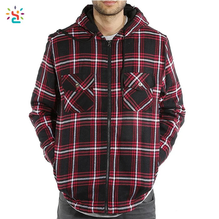 Wholesale Plaid Flannel Shirt Men Plaid 