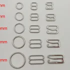 Rings And Sliders Silver/Gold/Rose Gold Bra Rings And Sliders Hooks Adjuster