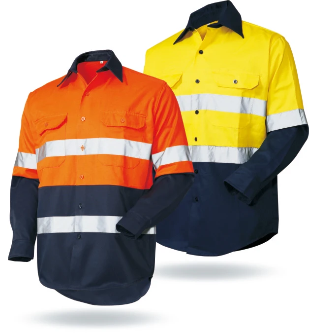 Factory directly customizable Industrial working safety Reflective work jackets