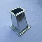 Steel Reducer HVAC System Galvanized Steel Duct Tdf Duct Concentric Reducer
