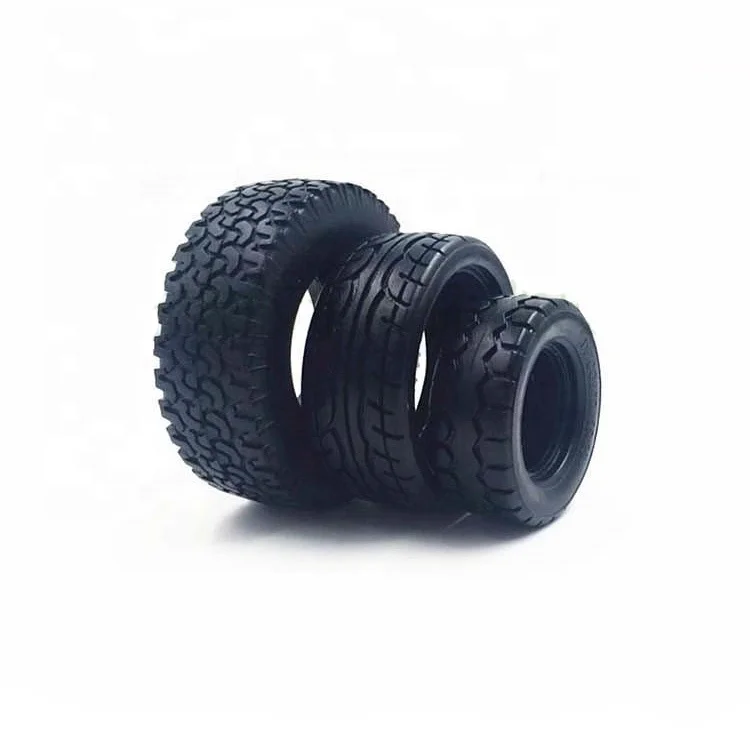 Dinky Toys Tires 35 Series small cars black solid rubber wheel tyre Pack #100 