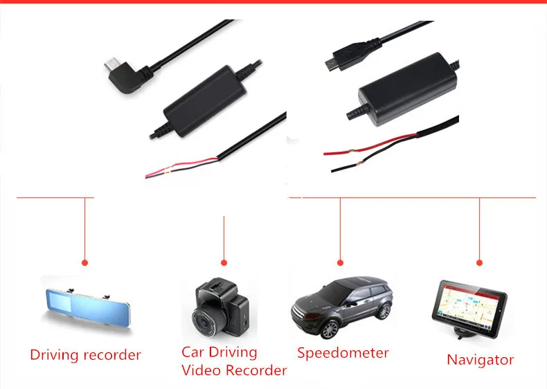 12-24V To 5V 3A Inverters And Converters Dc Dc Converter Step Down Hardwire Kit Cable Module For Car