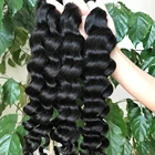 Raw Virgin Cuticle Aligned Hair weave Human Hair Extension High Quality Hair Weaving loose deep wave exotic wave bundles