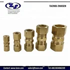 Union Fittings Manufacturer Professional Supplier 1/4" Brass Compression Union