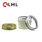 Metal Bottle Cap Metal Custom Wholesale Food Grade Aluminum Cosmetics Lid Metal Aluminum Perfume Bottle Screw Cover Cap