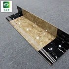 Yellow Tiles Tiles Marble Stair Tile 150 X 200mm 1200x300x170 Light Yellow Marble Look Porcelain Stairs Design Tiles Staircase Steps Tiles