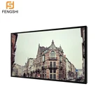Outdoor Advertising Tv Superlative Brightness 2500nits 75inch Big Outdoor Advertising Tv