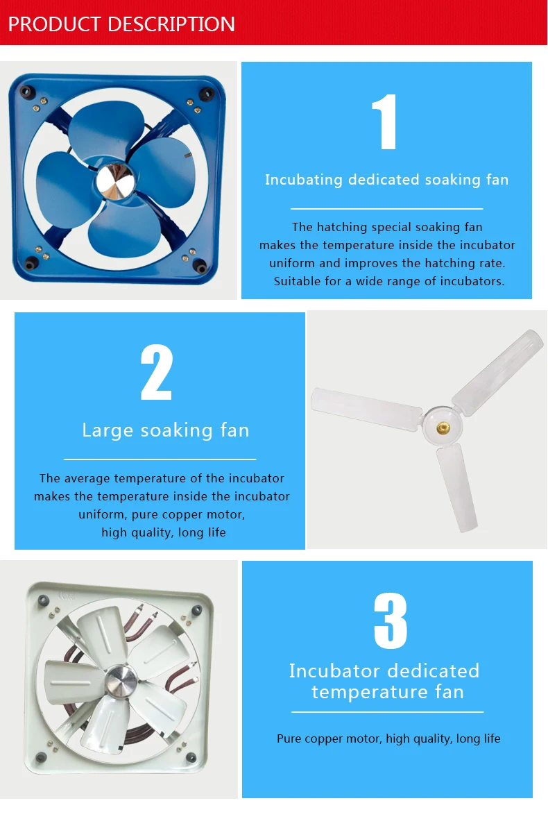 Axial Flow Fan, Plastic, 220, 380 - detail 4