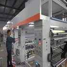 Roll To Pvc Printer High Speed Roll To Roll 1-15 Color Pvc/Pe/Bopp Film Printer