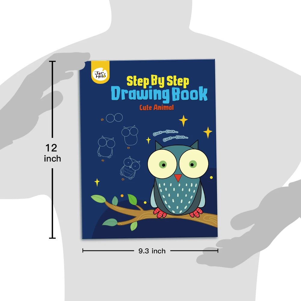 Step By Step Drawing Book - Cute Animals Doodling Book For Kids - Buy My  Hot Book,Kids Drawing Book,Kids Painting Book Product on 