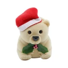 Antique Wedding Ring Box Ring 2018 Custom Antique Animal Flocked Bear Shape Wedding Jewelry Ring Box