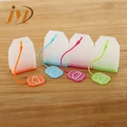 Hot Sale 100% Food Grade BPA Free Reusable Silicone Herbal Strainer Loose Leaf Tea Bags Infuser