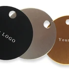 Blank Tag Blank Tags 2021 Customized Color Enamel Custom Blank Metal Dog Tag ID Tag