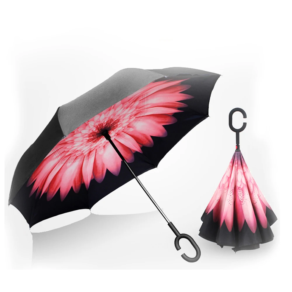 Ok-paraguas Invertido De Doble Capa,Sombrilla Inversa A Precio De Fábrica Buy Al Sombrillas,Tela Para Paraguas,Bien Product on Alibaba.com