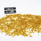 Cheap Recycled 2-4mm Amber Decorative Glass Bead For Swimming Pools