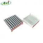 Matrix 2.3'' Led Matrix 8*8 Rgb Led Matrix 5mm Dot Matrix Display Common Cathode In Row