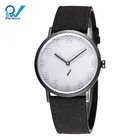 Watches Crystal Designers Watches Stainless Steel Matte Grey Finishing Sapphire Crystal Genuine Leather Strap UK Design