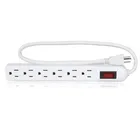 Power Strip Surge Protector Strip 6 Outlet Power Strip Surge Protector 300 Joules