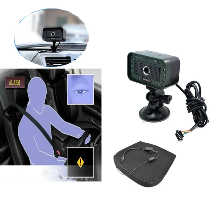 車両モニター赤外線検出ドライバデバイスMR688疲労検出センサードライバ居眠り説明書も入っております