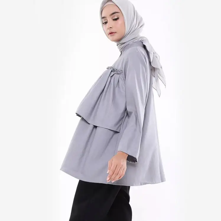 Abaya Muslim Blouse,Muslim Women Tops 