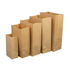 Factory Paper Bag Take Away Paper Bag Factory Price Exported Paper Sack Kraft Paper Bag Food Grade