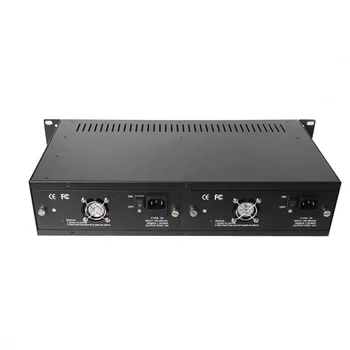 14/16 port 19 inches 2U media converter chassis price