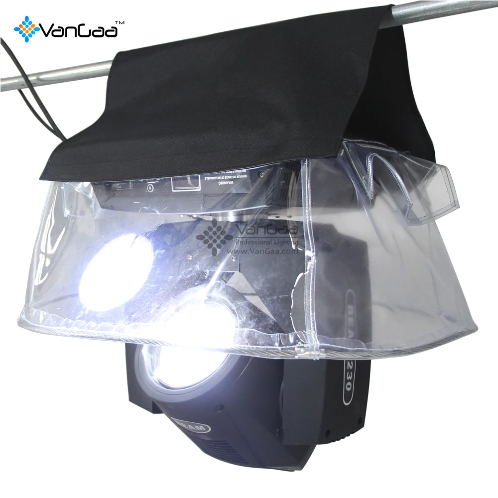 rain cover for moving head beam light stage light rain cover on